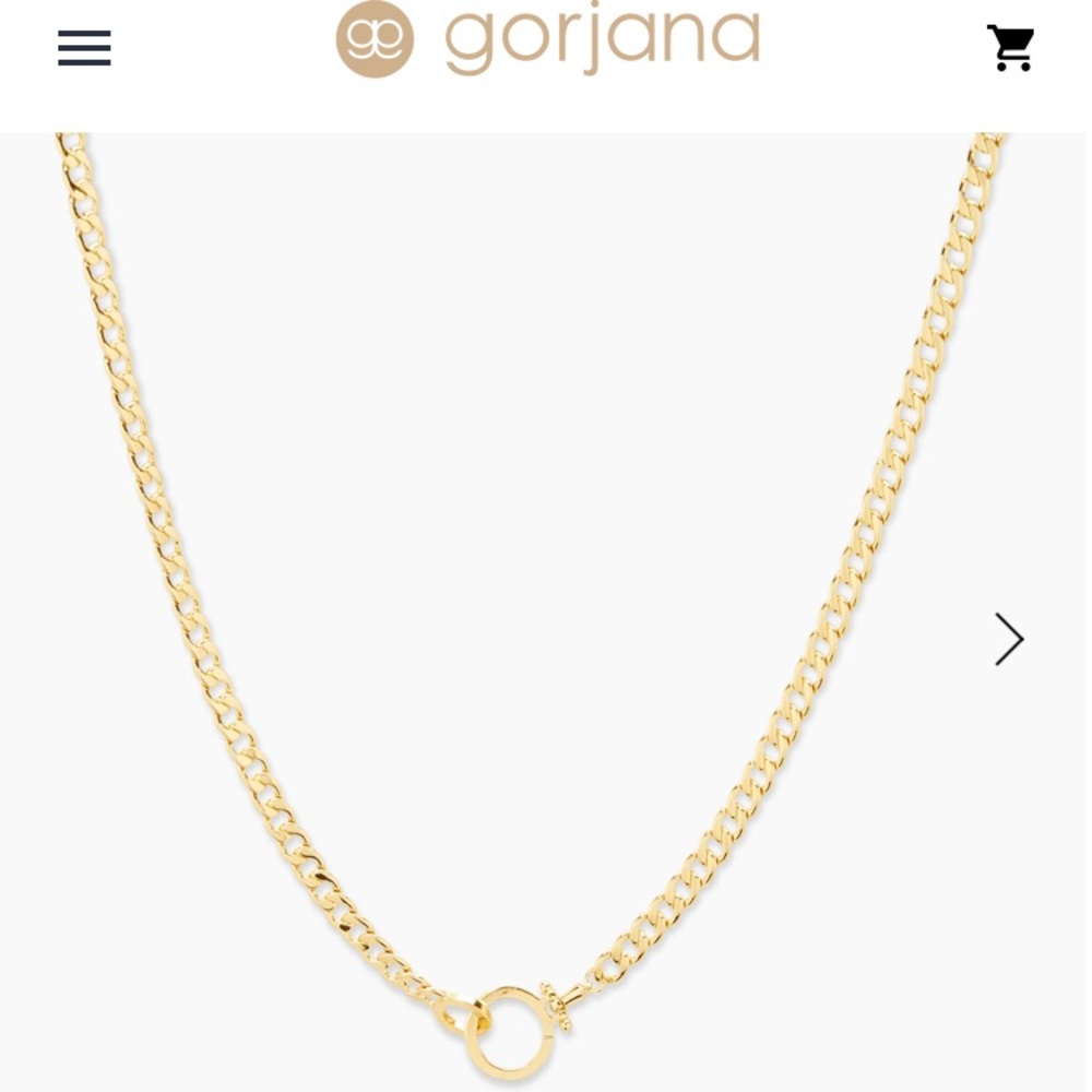 Gorjana NWT Wilder Necklace - Gold - Picture 6 of 13